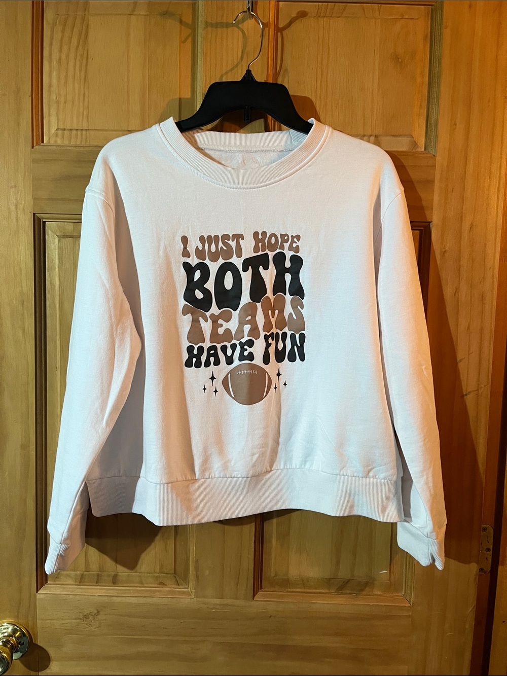 Women’s White Cropped Sweatshirt